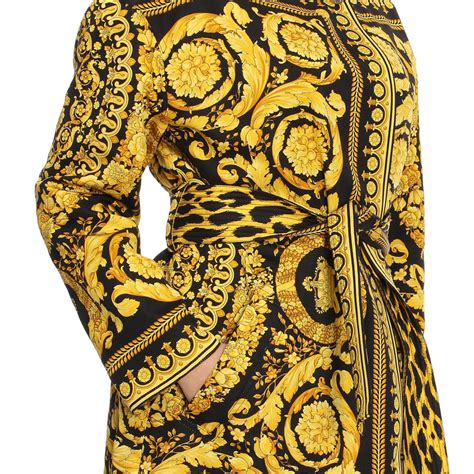 versace collection coat 3 4 sleeve|Versace women's clothing.